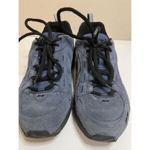 Ryka Sport Walker 3 blue suede walking shoe. Size 8.5(W).
